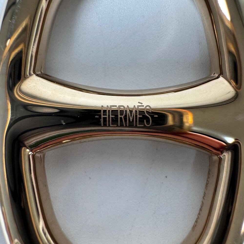 HERMES Gold Scarf - Picture 6 of 8